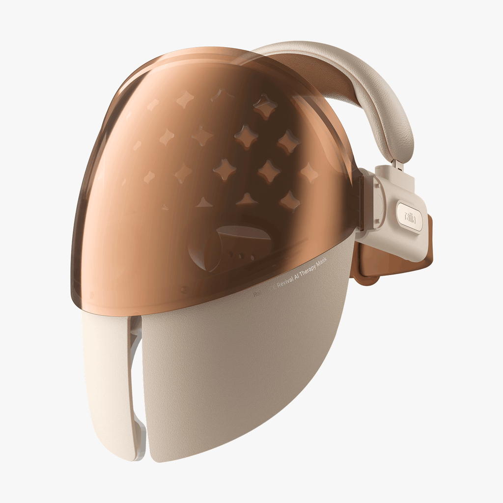 Rai-FACE Revival Al LED Light Therapy Mask - GOLD